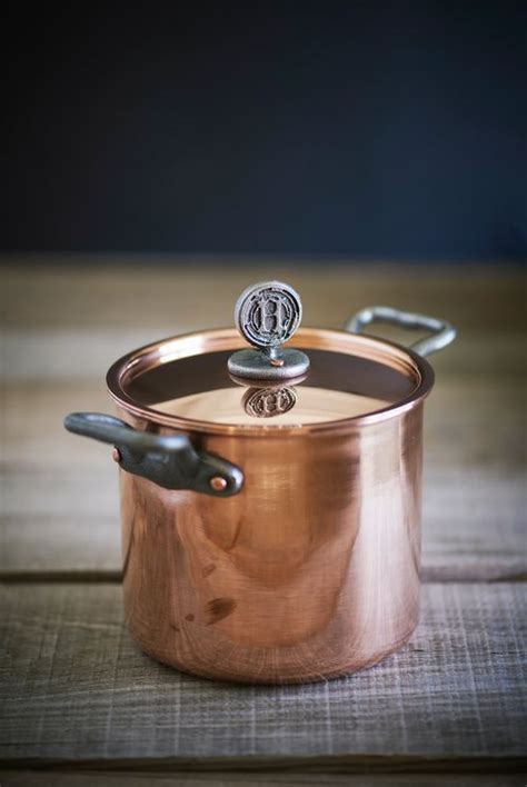 Small Copper Stock Pot Quart Copper Cookware Copper Pots Copper