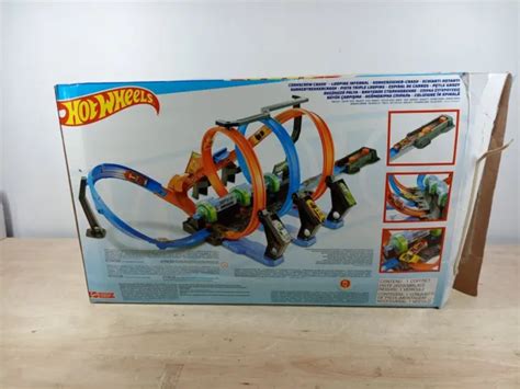 HOT WHEELS CORKSCREW Crash Track Set 20 00 PicClick UK