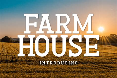 Farmhouse Font - Design Cuts