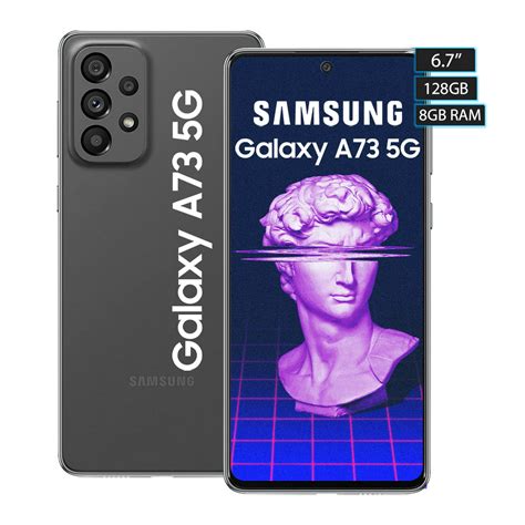 Smartphone Samsung Galaxy A73 5G, 128GB, 8GB | Bodega Aurrera en línea