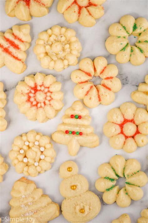 Spritz Cookies - Simple Joy