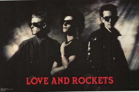 Love and Rockets Band Portrait 1989 Poster 23x34 – BananaRoad