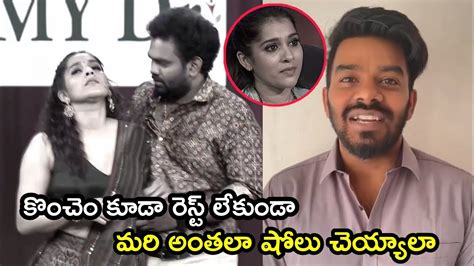 Sudigali Sudheer Emotional Words On Rashmi Poorna Serious Warning To