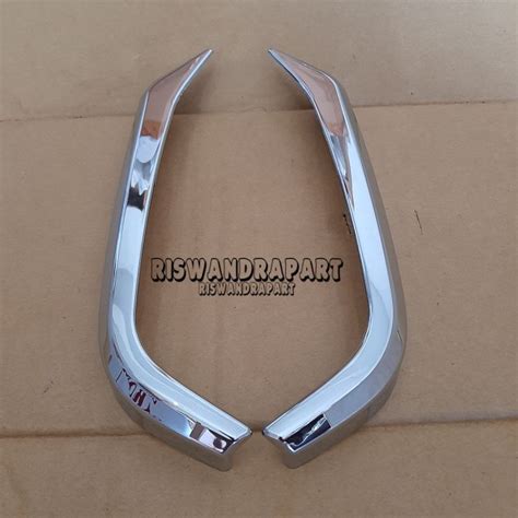 Jual List Grill Bumper Depan Chrome Avanza Xenia List Grill Bumper