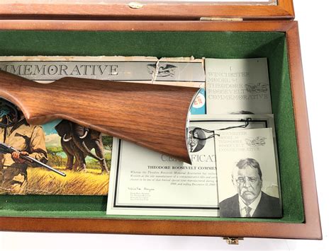 Lot Winchester Model 94 Theodore Roosevelt Commemorative 30 30 Lever