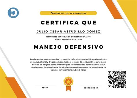 Curso De Manejo Defensivo Noviembre