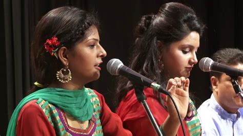 Nooran Sisters Singing Shiv Batalvi In Brampton 2012 Heere Heere