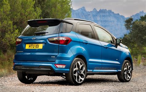 Ford Ecosport Facelift Adds Awd Option St Line Confirmed