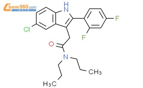 H Indole Acetamide Chloro Difluorophenyl N N