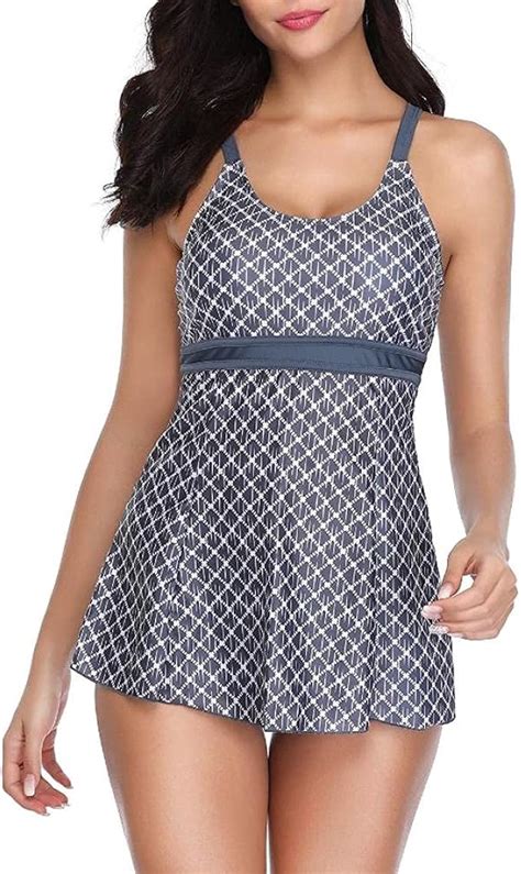 Damen Plus Size Zweiteiliger Bikini Badeanzug Damen Badeanzug Push Up Mit Sport Shorts