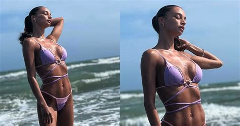Francesca Tocca lancia il costume più glamour dell estate il bikini con i lacci intrecciati