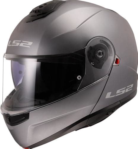 Amazon Es LS2 Casco Moto Modular Strobe II Matt Titanium M