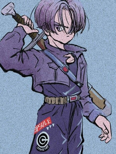 Pin de Kênia Paula em Future Trunks Anime Desenhos de anime Personagem