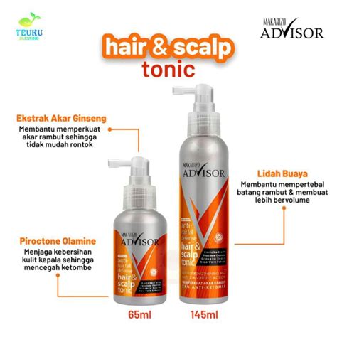 Jual Makarizo Advisor Hair Scalp Tonic 145ml Makarizo Hair Tonic