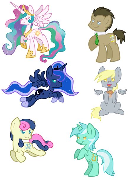 357965 Safe Artist Annakitsun3 Character Bon Bon Character Derpy