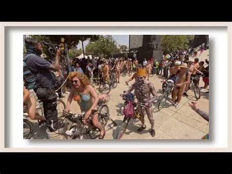 VIDEOS Y FOTOGRAFÍAS RESUMEN RODADA WORLD NAKED BIKE RIDE DESNUDOS