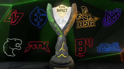 Esl Impact Season 2 💥 On Twitter The Trophy The 8 Teams At The