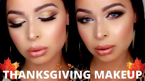 Carli Bybel X Anastasia Beverly Hills Palette Thanksgiving Makeup