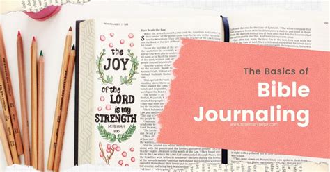 The Basics Of Bible Journaling Rosemary Pope