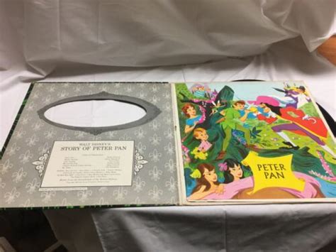 Cahn Fain Lp Disney S Story Of Peter Pan Disney Records St Ebay