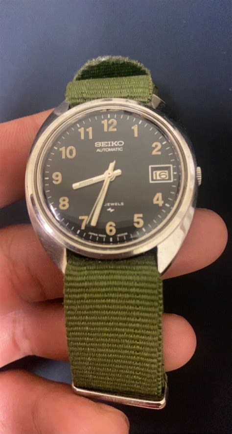 Seiko Mac V Sog Vietnam War Watch Macv Sog Vintage Rare For