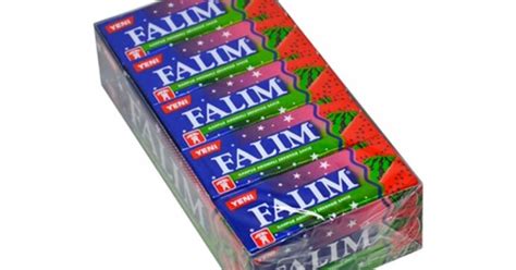Falim 5 Pcs 20 Pack Chewing Gum Watermelon Flavoured - FALIM ...