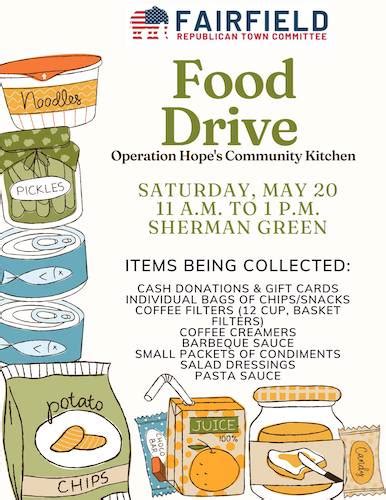 Community Kitchen Food Drive Operation Hope Of Fairfield