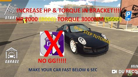 HOW TO INCREASE TORQUE HP IN BRACKET NO GG EASY STEP A Z