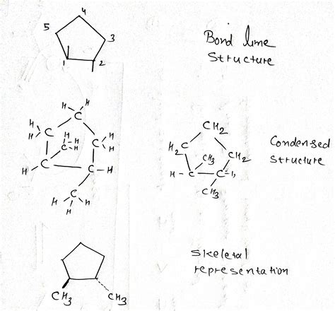 [Solved] This is the name of the hydrocarbon structure. I need to find the line bond structure ...