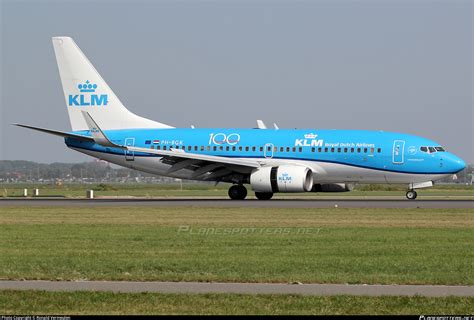 PH BGK KLM Royal Dutch Airlines Boeing 737 7K2 WL Photo By Ronald