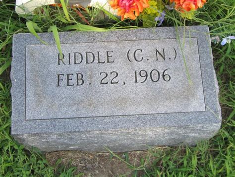 Curtis N Riddle M Morial Find A Grave