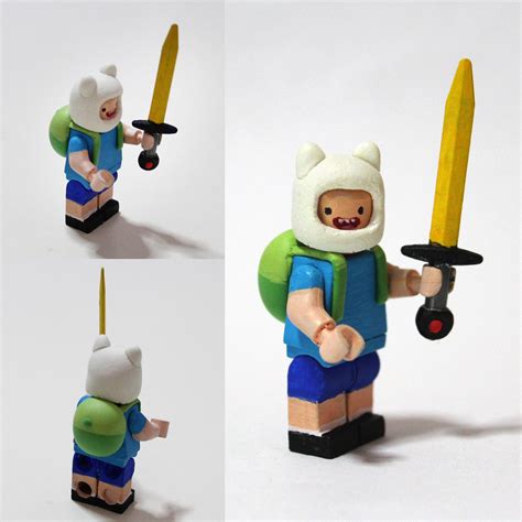 Adventure Time Custom Lego Finn Sswoss Flickr