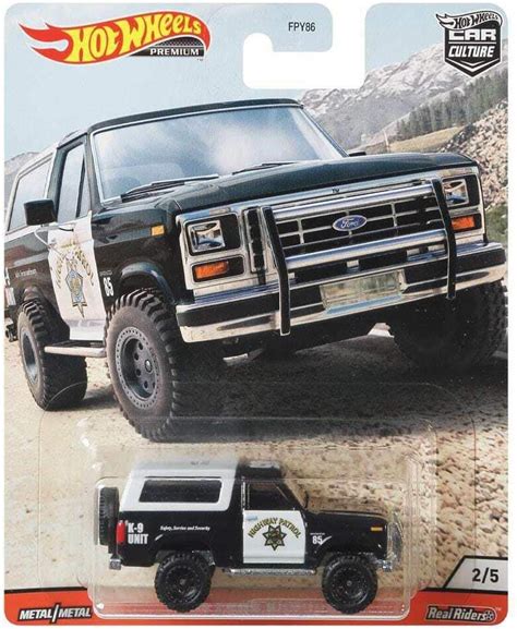 Hot Wheels Ford Bronco 4x4 Vehicle Amazon Co Uk Toys Games