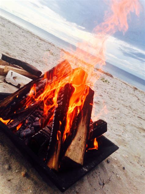 Bonfire on a beach | Decor, Outdoor decor, Outdoor