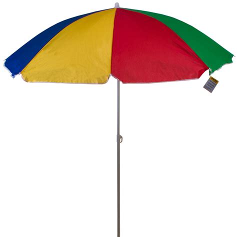 16m Multi Coloured Beach Umbrella Jmart Warehouse