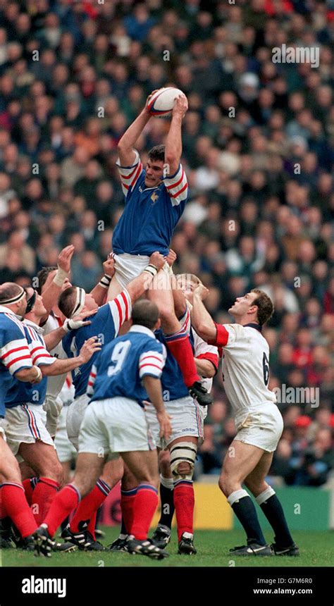 International Rugby - Five Nations - England v France Stock Photo - Alamy