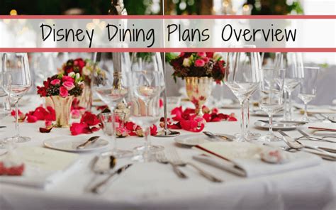 Disney Dining Plan Ultimate Guide • Mouse Travel Matters