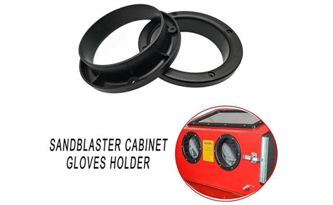 Holdwin 2pcs O Ring Sandblasting Gloves Holder Sandblast Cabinet Parts Sand Blast Accessories