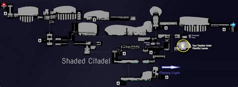 Rain World Shaded Citadel Map