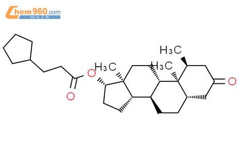 Androstan One Cyclopentyl Oxopropoxy Methyl