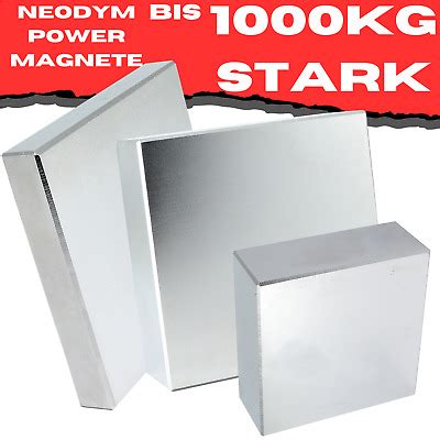 Neodym Magnet N52 Quadermagnet Stark Magnete Quader Powermagnet