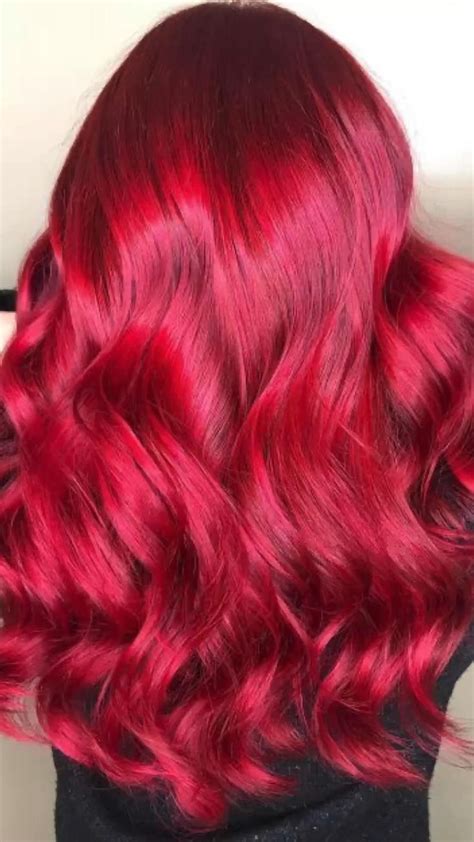 Red Hair Color Ideas♥️🥀 | Vibrant red hair, Bright red hair, Red hair ...