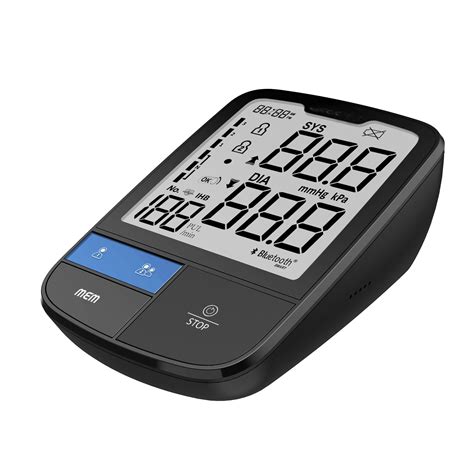 Enhanced Rechargeable Digital Arm Blood Pressure Monitor With Extra Lcd