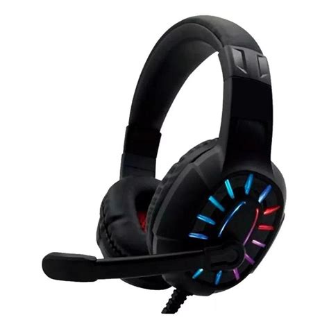 Fone Ouvido Gamer Redragon Lamia Rgb Preto Luz Rgb Black Friday