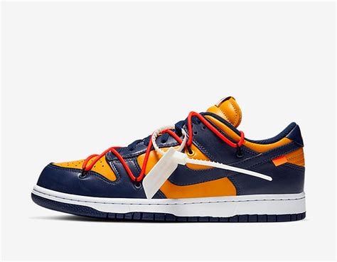 Off-White x Nike Dunk Low – Michigan | sneakerb0b RELEASES