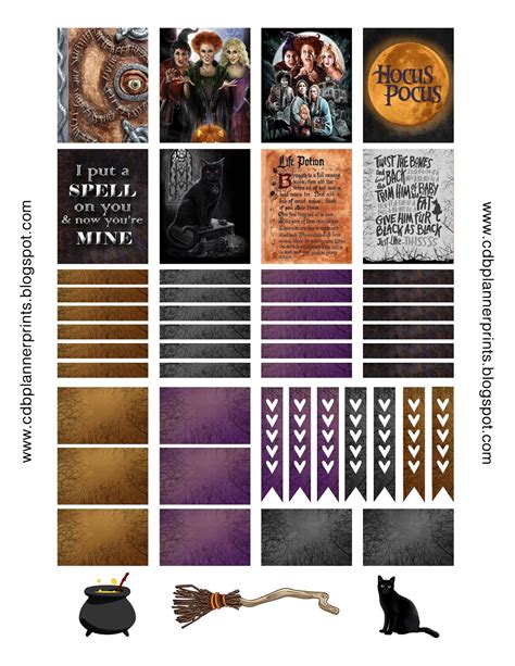 Hocus Pocus Book Template