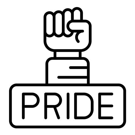 Pride Line Icon 14723088 Vector Art at Vecteezy