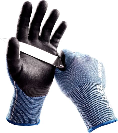 LANON Cut Resistant Gloves Level C Protection Nitrile Coated Work