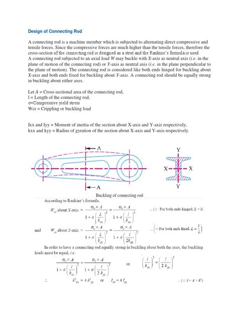 Design of Connecting Rod | PDF