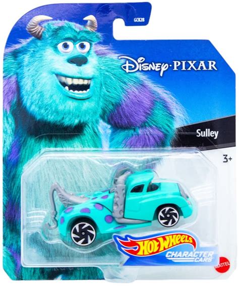 Monsters Inc Mike Sulley Disney Hot Wheels Character Cars Hot Wheels Mike And